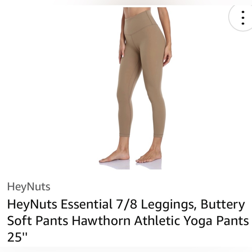 Heynuts yoga pants, picture owned by Amazon.